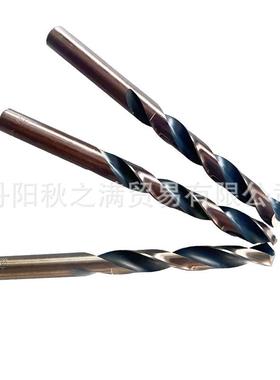 英制3高速钢黑黄麻花钻2钢件套M5含钴不AZI锈打孔麻花钻头49241钻