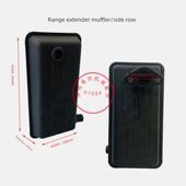 增程器消声器发电机电动三轮车配件3 4Kw170F排气管排气管消声器