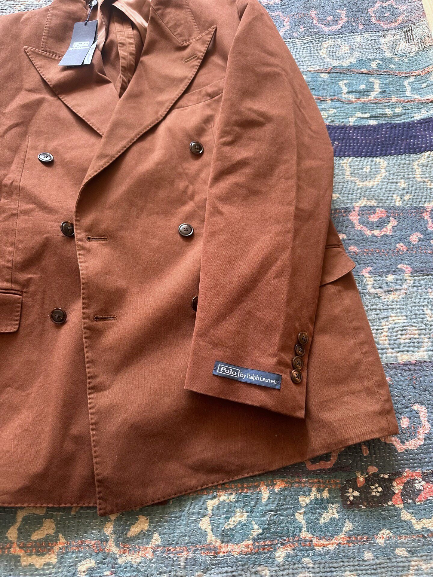 Polo Ralph Lauren Double-Breasted Blazer — back
