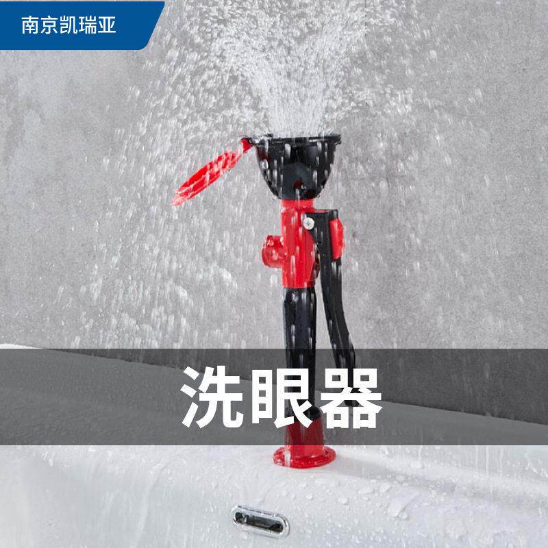 实验台式口双口移动台式洗眼器实验室洗眼器便携式喷淋洗眼器
