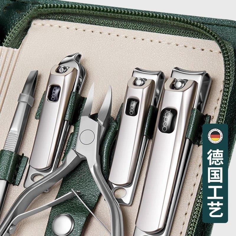 德国指甲刀套组男士高端剪指甲工具全套修脚刀具家用进斜口钳