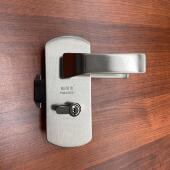 办公室室内门玻璃门锁玻璃中央门锁无框门玻璃把手锁玻璃门执手锁