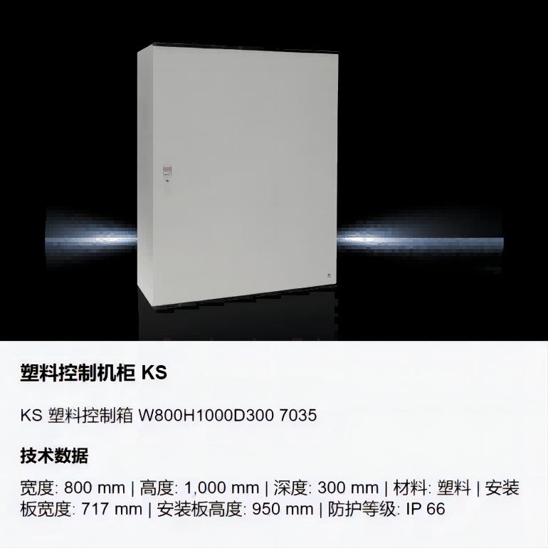威图风扇3240718可选择带或不带透明门配有门和安装板的玻璃纤维