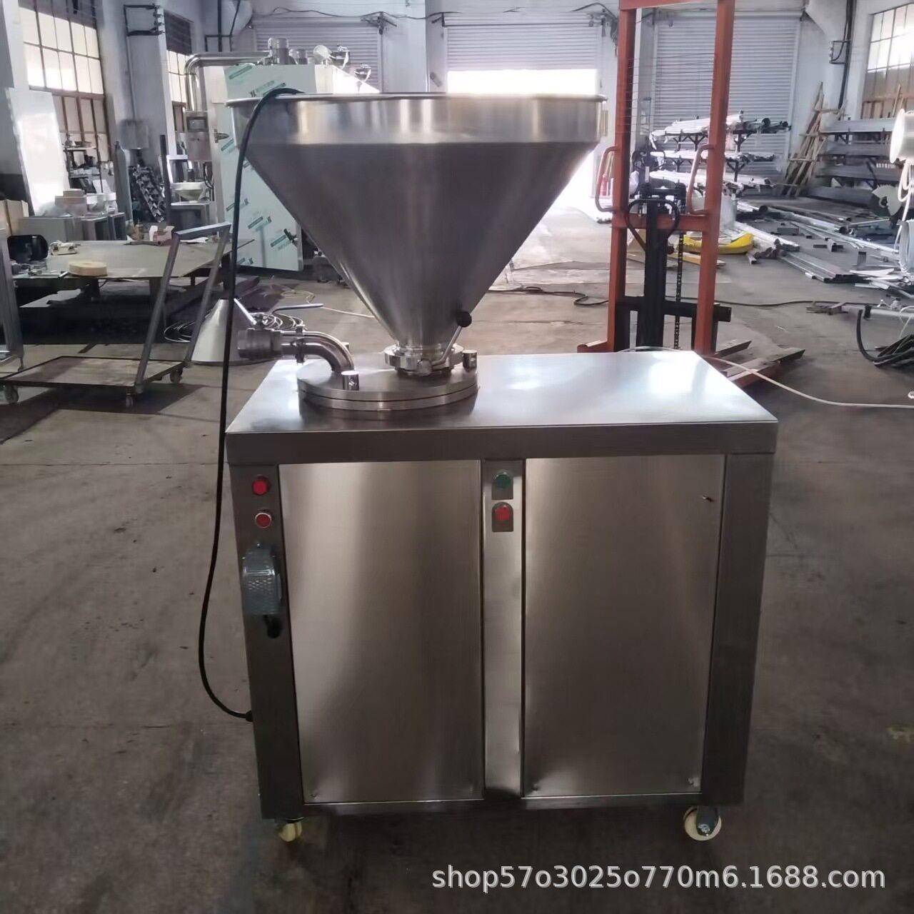 全自动液压灌肠机商用玉米肠糯米肠灌肠设备大型风干肠灌肠机器