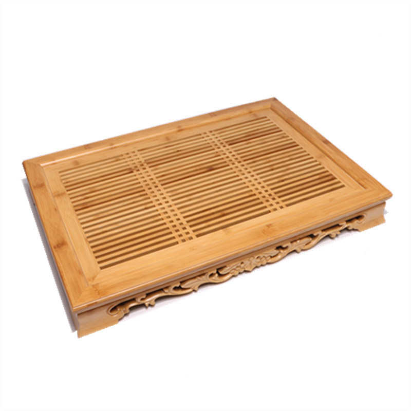 龙砂陶茶具礼品供应茶盘批发茶台小盛水竹制材质茶具