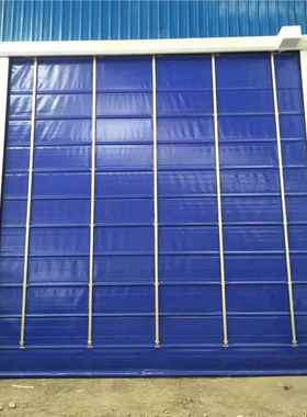 高效保温防堆寒PVC工房业门ZLR水泥厂专用煤库密封型积门大厂门耐