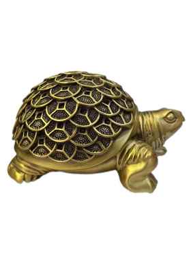 仿古铜乌龟摆件金钱龟长寿龟铜乌龟抓周生日贺寿吉祥摆设