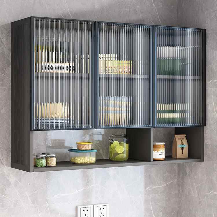 厨房吊柜墙壁柜铝合金上墙收纳柜防水防油烟置物柜卫生间储物柜子