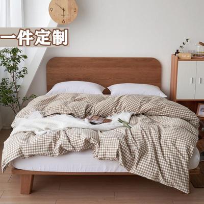 100纯棉裸睡被套定做日式水洗棉被罩120x150x180x200x230x229x248