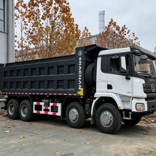 SHACMAN X3000 8*4 340马力前四后八工程渣土车斗车全球出口