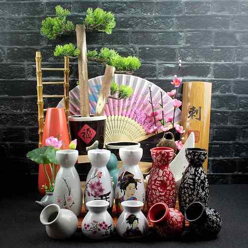 海鲜姿造摆盘装饰干冰小壶清酒壶酒店自助餐干冰葫芦装饰品小摆件