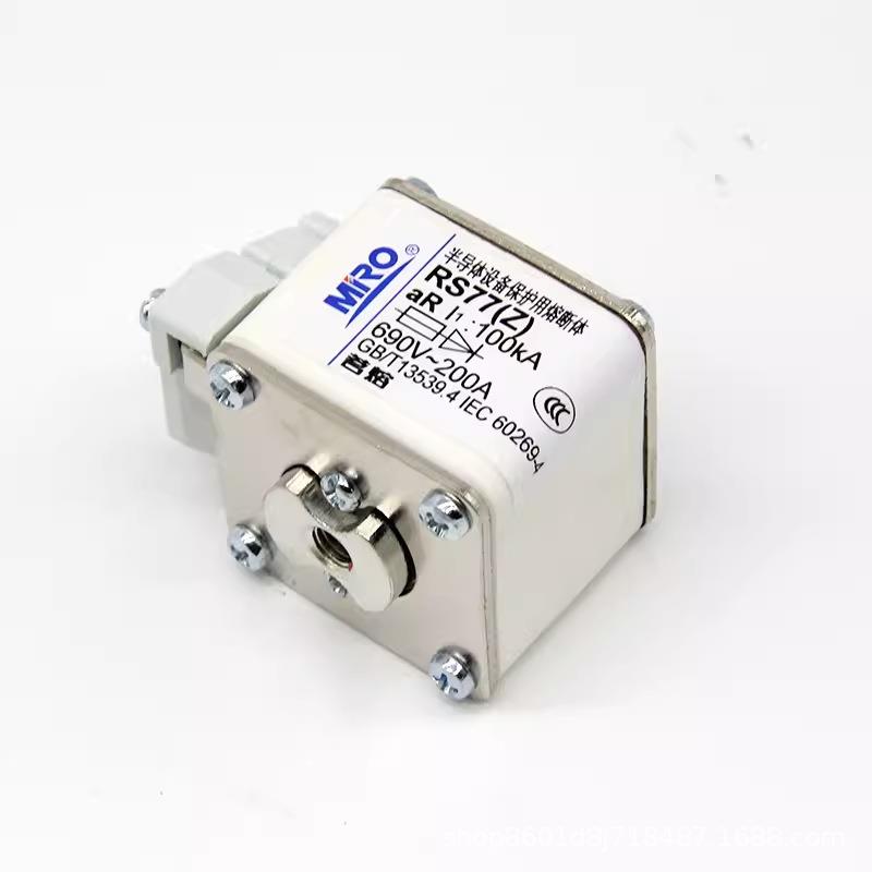 茗熔熔断器体圆管螺栓连接RG4 690V/800V/1000V 10A/16A/20A/25A