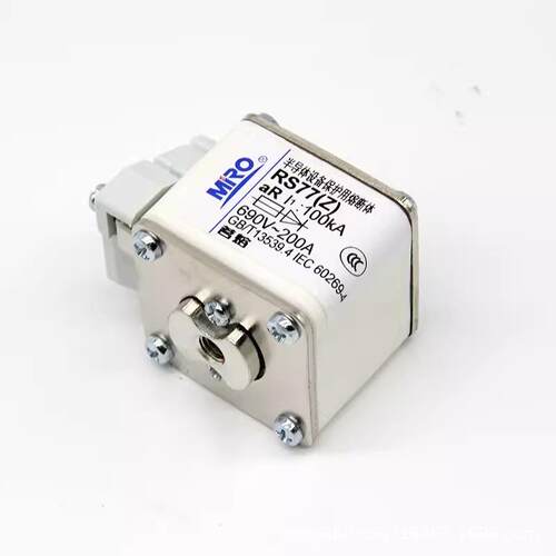 茗熔熔断器体圆管螺栓连接RG4 690V/800V/1000V 10A/16A/20A/25A