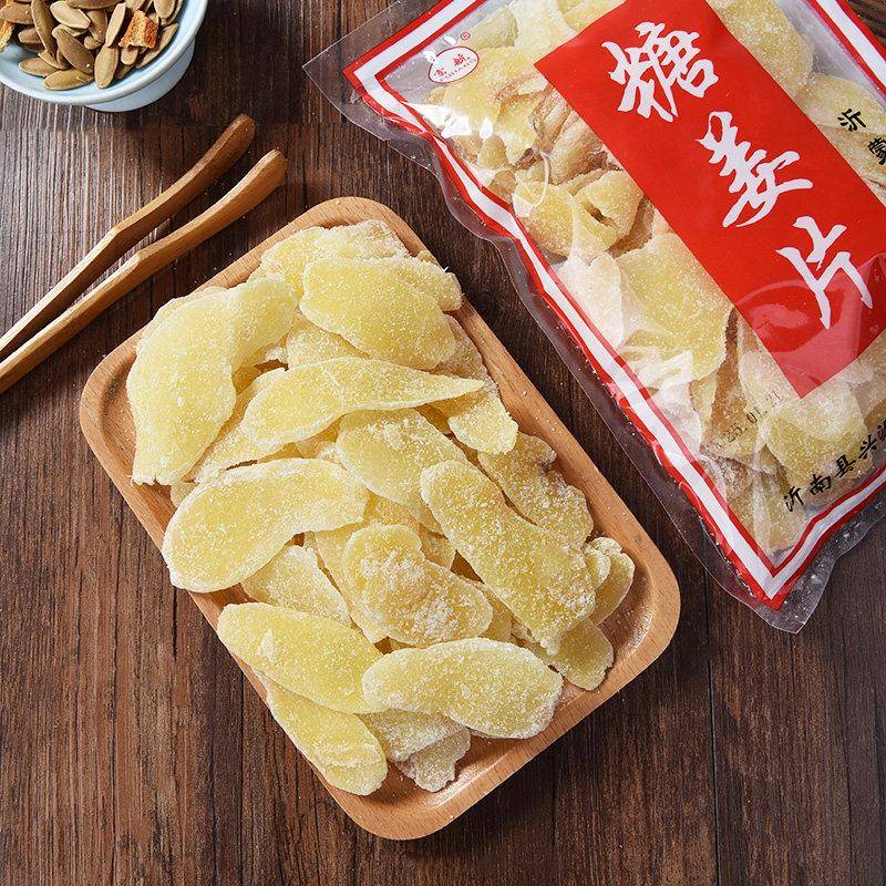 姜糖片400g 糖姜片干纯正食用甜辣特产农家手工姜片零食散装冰糖