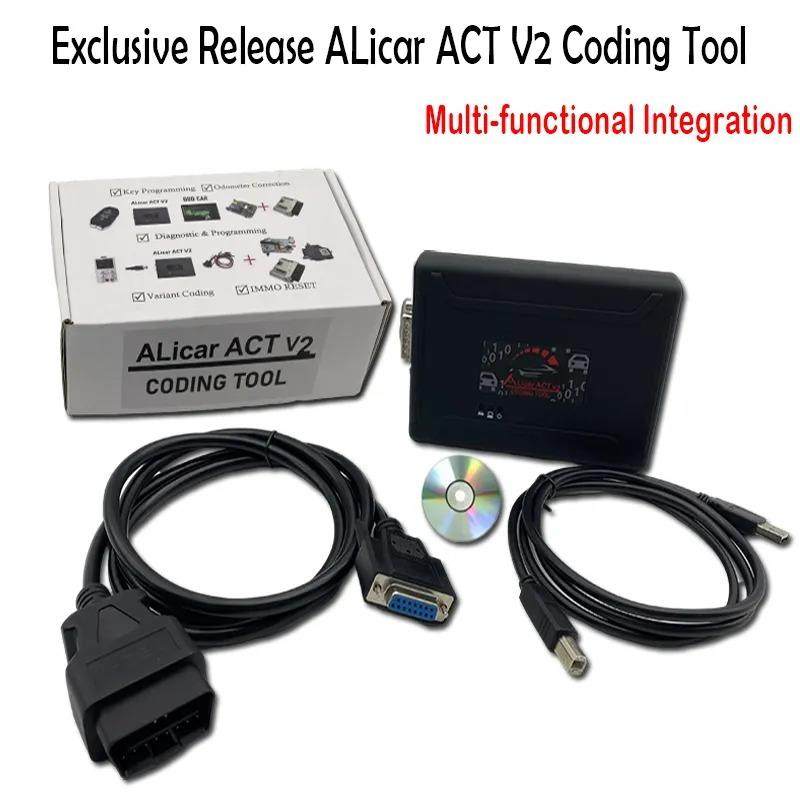 ALicar ACT V2汽车 ECU编程器汽车钥匙里程防盗重置编码工具