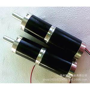 厂家直销HJX38RJ永磁直流有刷行星减速电机微型齿轮减速马达