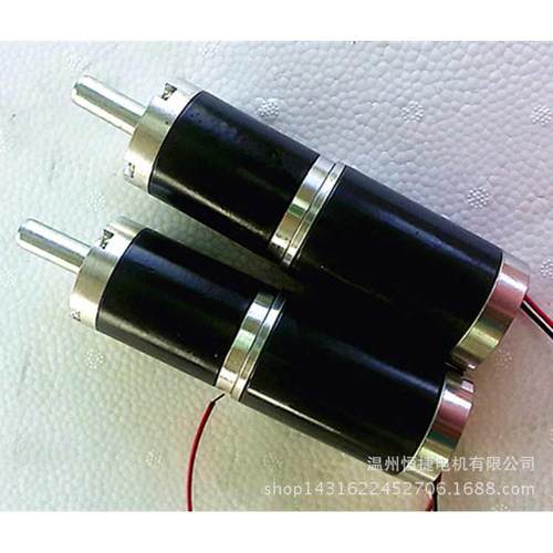 厂家直销HJX38RJ永磁直流有刷行星减速电机微型齿轮减速马达