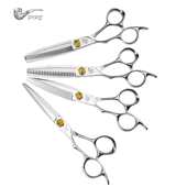 理发专用左撇子剪刀进口原装 发廊刀专业美发烟斗侍专用左手