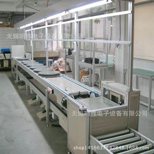 倍速链循环流水线包装线组装线小家电工作台滑板线beisulian