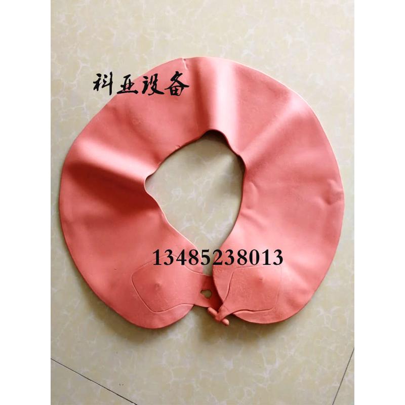 87式救生圈 充气式口吹气 橡胶双气囊 军迷游泳圈海训湖训救生圈