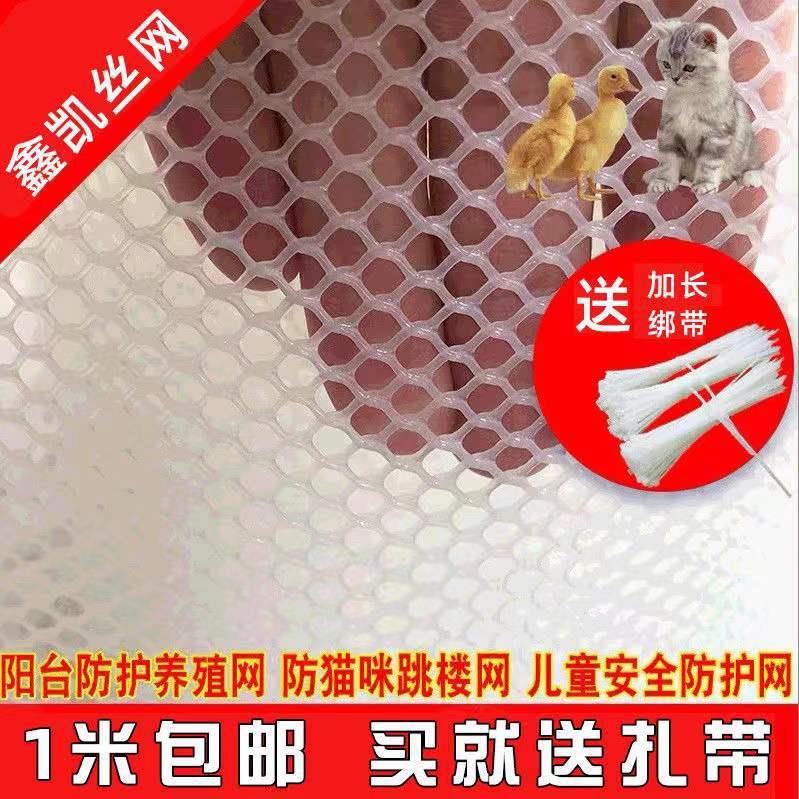 塑料阳台防护围栏网楼梯扶手围网新农村养鸡鸭养殖网篱笆围网