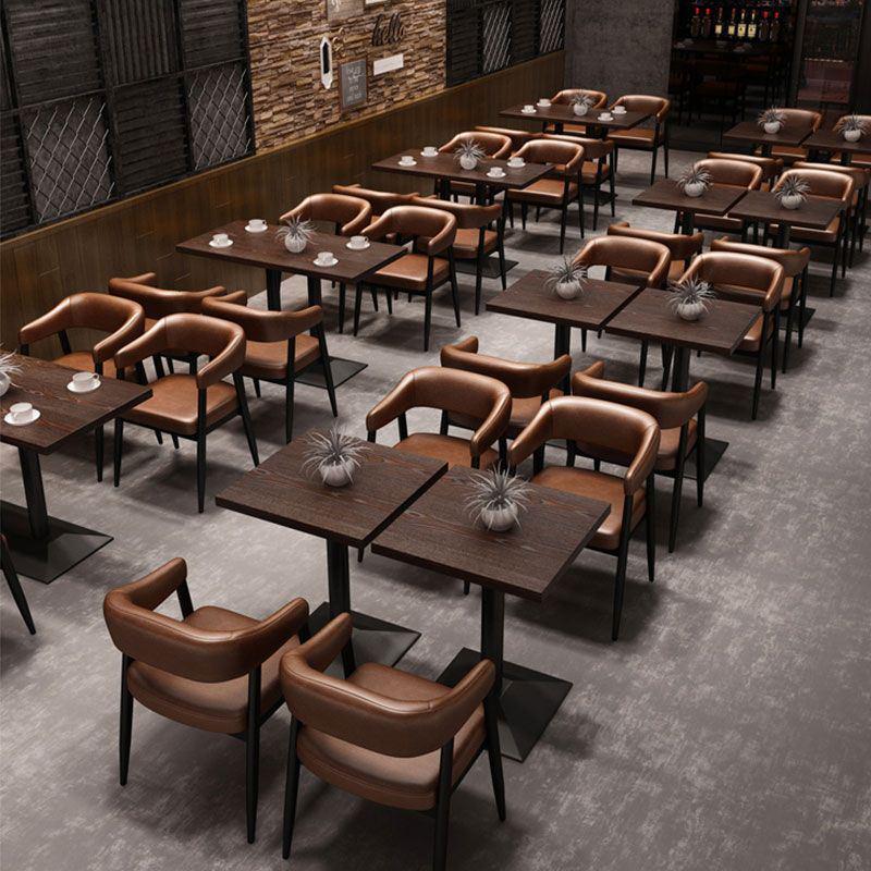 定制工业风西餐厅卡座靠墙沙发复古音乐餐吧酒馆清吧酒吧桌椅组合