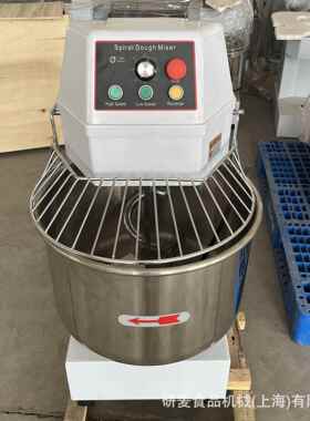 商用一包和面机 60升双速双动和面机 一次50斤面粉和面机