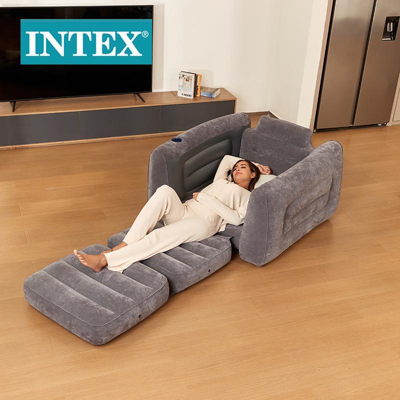 INTEX66551家居充气沙发 办公室午休床户外充气座椅创意沙发床