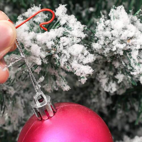 50/20Pcs Christmas S-shaped Hooks Xmas Tree Ball Hanging Pen