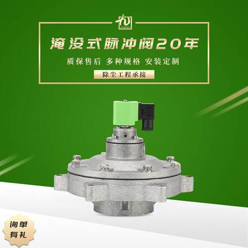 DMF-Y-76S电磁脉冲阀上海脉冲电磁阀袋式袋配3寸淹没式电磁脉冲阀