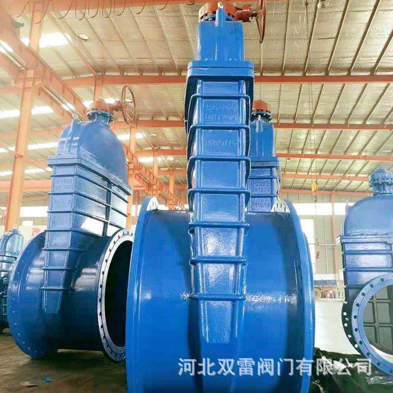 Z545X弹性座封涡轮国标闸阀门 dn800伞齿轮暗杆软密封闸阀