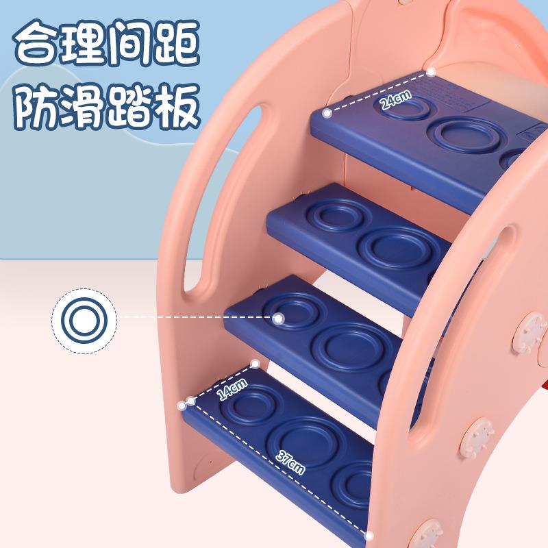 加厚大象滑梯儿童滑梯室内家用宝婴宝小游乐场玩幼儿园折型叠儿滑