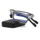 Glasses for Men Portable Square Reading Metal Smart Folding