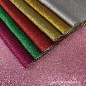 无纺布金葱粉婚庆地毯闪粉格丽特皮革金葱桌旗布料面料纺织厚