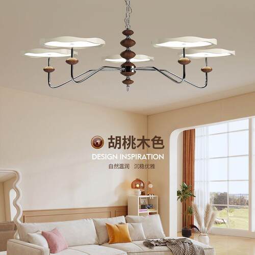 星轨飞碟法式复古客厅吊灯新款大厅灯高端大气中古餐厅卧室飞碟灯