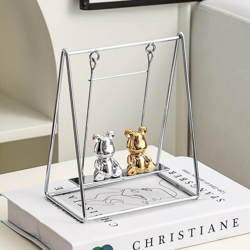 服装店秋千小摆件ins风道具儿童房间布置创意少女卧室桌面装饰品