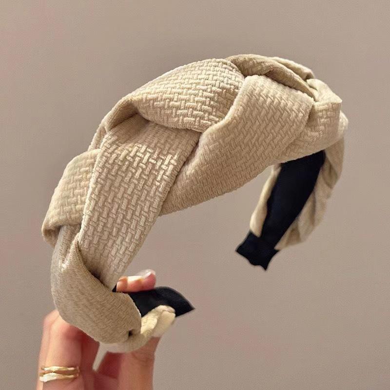 秋冬高海绵洗脸发箍头发麻花发饰