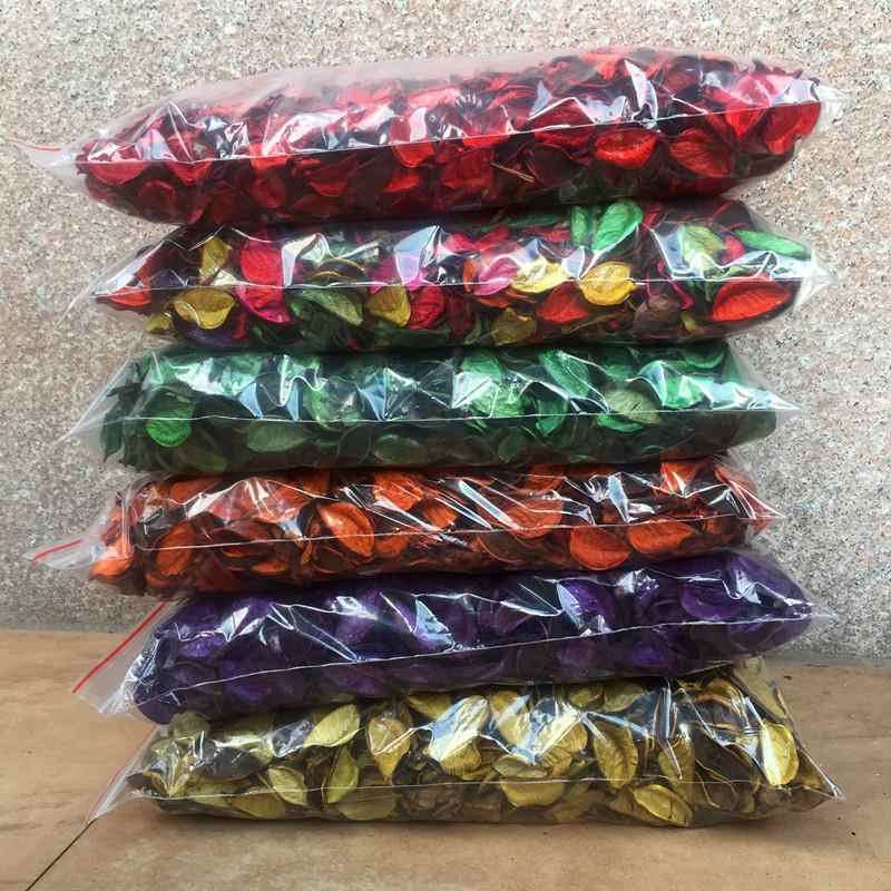 彩色棉花壳干 干燥花香薰材料花瓣香薰香料香囊DIY填充香料散装香