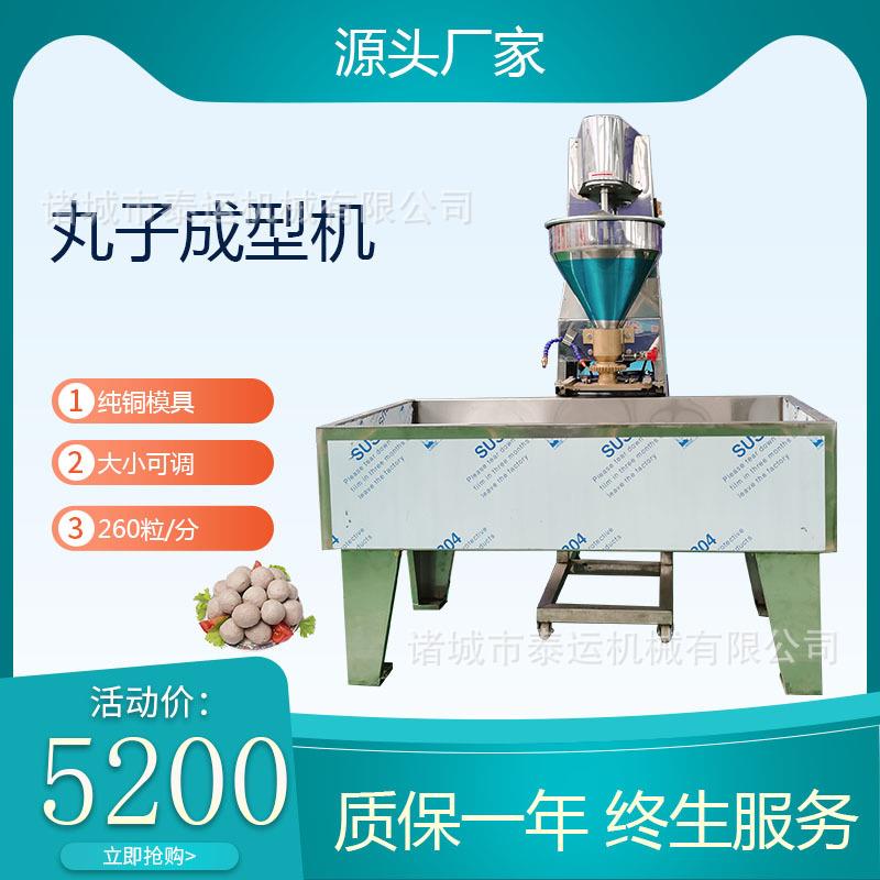 潮州肉丸机肉圆机海鲜丸子成型机猪肉丸自动挤压成型机驴肉丸子机