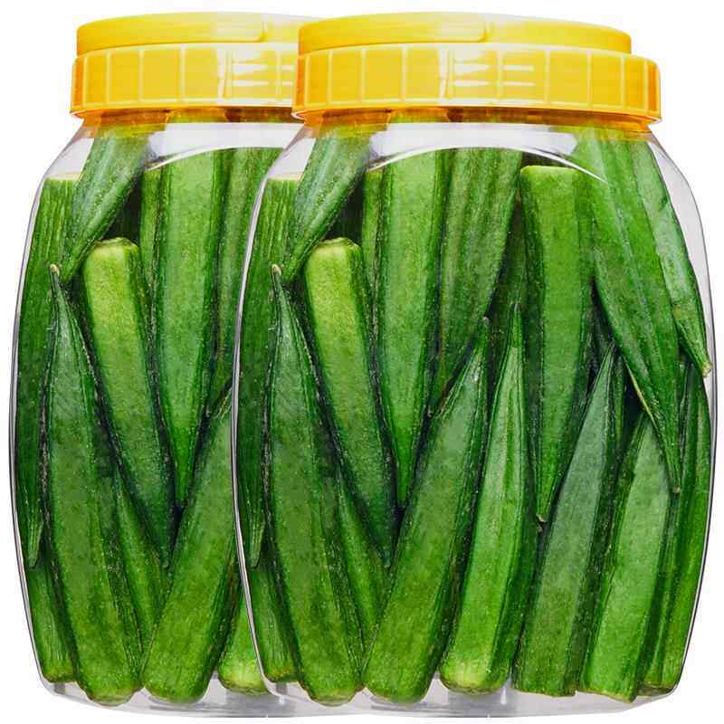 黄秋葵干秋葵脆即食脱水网红蔬菜干果蔬脆片孕妇儿童零食袋装500g