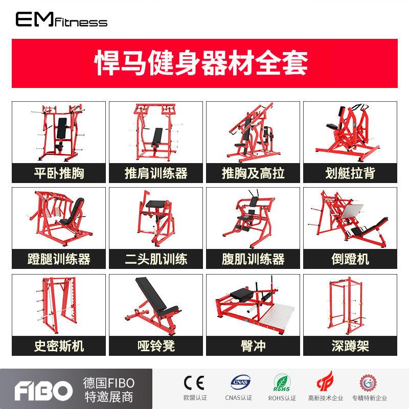 亿迈分动式背划艇拉训练器用健EM914身房商背部肌肉器械工室练胸