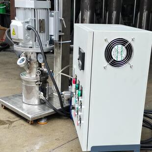 2.2KW实验加热真空分散机消泡液体加热现货供应油漆涂料分散机