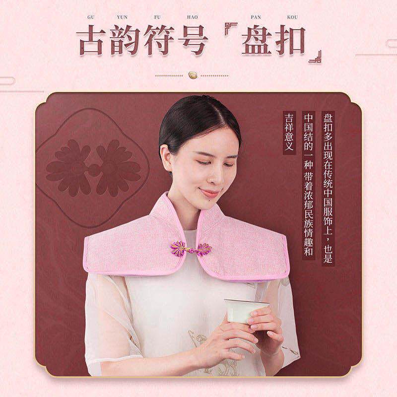茗振电加热护肩海盐粗盐肩颈热敷包家用艾草盐袋子取暖秋冬热卖