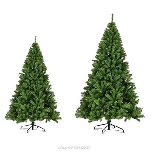 PVC Artificial Christmas Tree with Stand Ornament Adornment