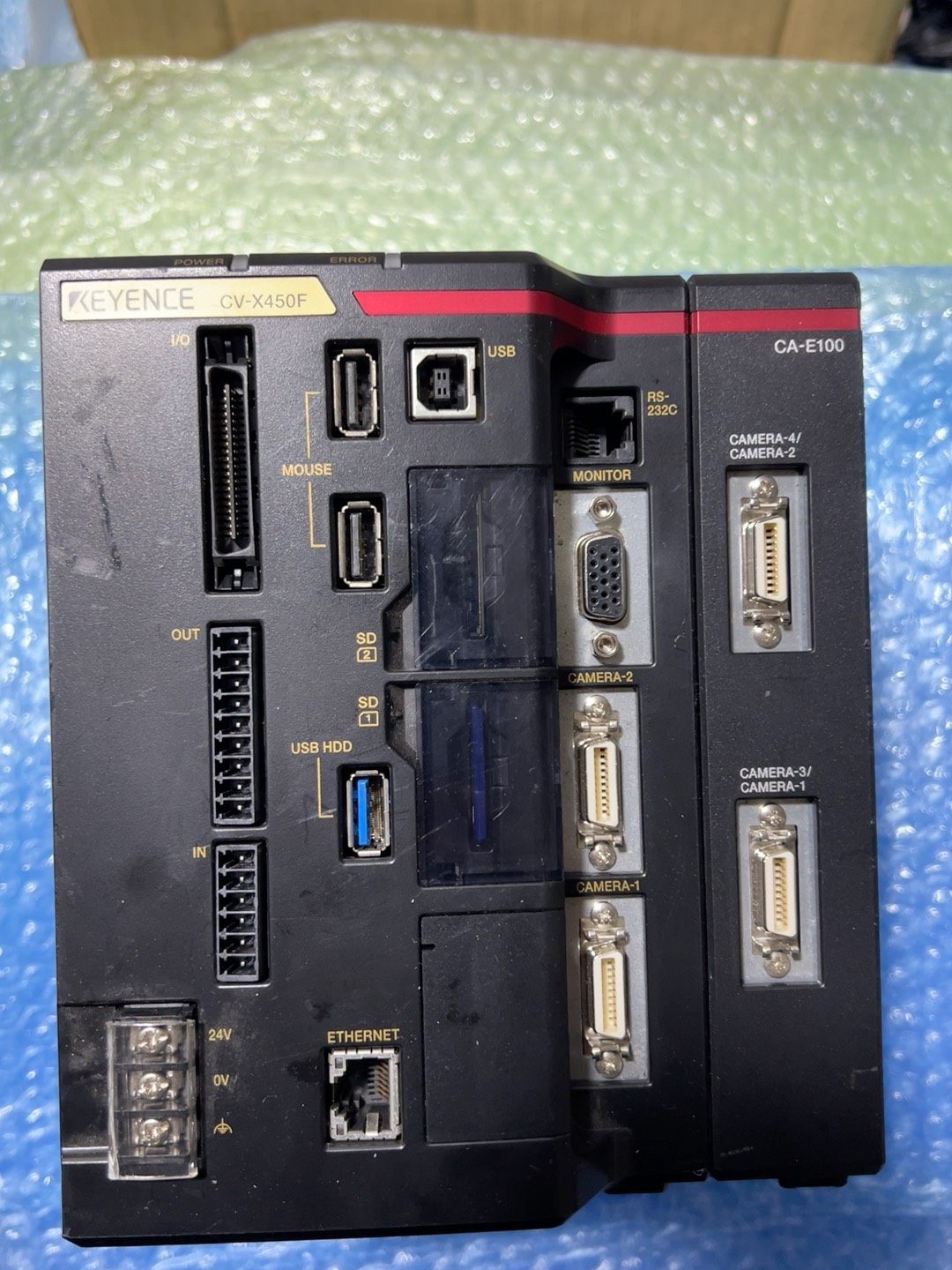 CV-X450F基恩士+CA-E100二手拆机成新+功能包好