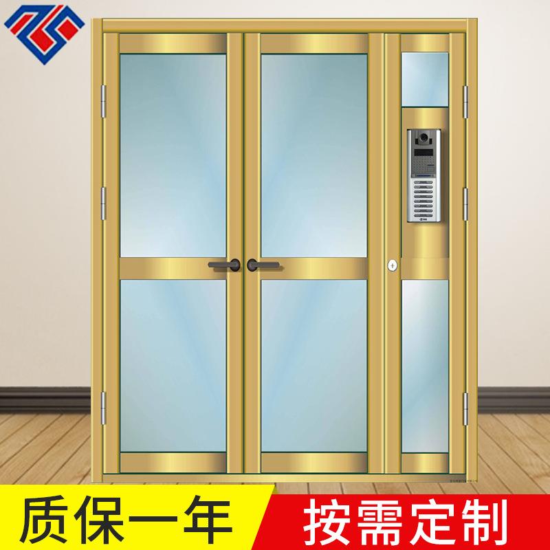 不锈钢门防火门彩色进户门庭院门上海厂家供应入户门防盗门