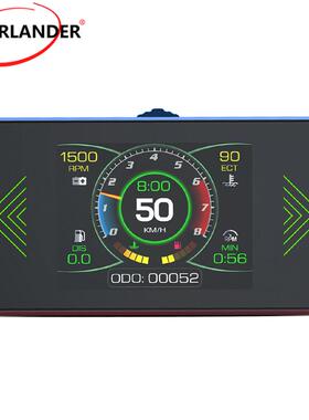 P12车载4.3in抬头显示器OBD2系统智能行车电脑 SZWY-4C3P12R210