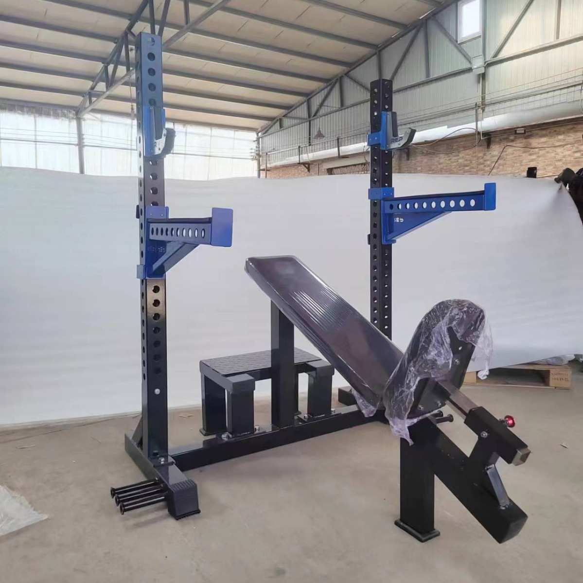 商用健身上斜凳上斜架卧推架上斜推胸机推胸训练器上斜推胸训练器