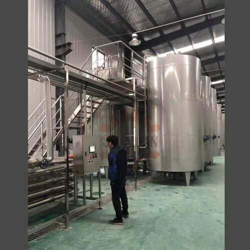 不锈钢链板输送蓝莓酵素饮料生产线钥匙工程