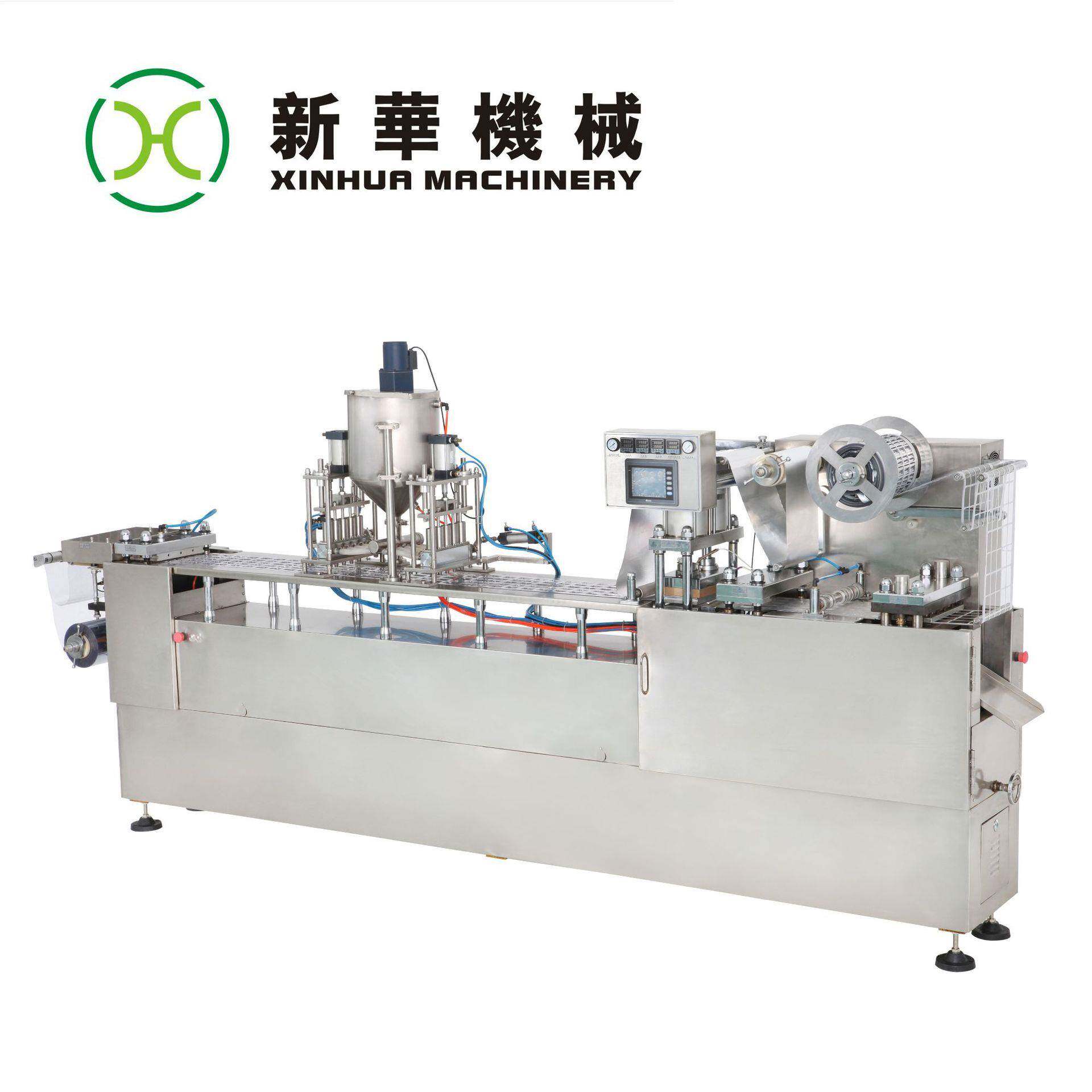 源头工厂 咖啡奶伴铝塑液体全自动包装机 铝塑泡罩包装机一体机